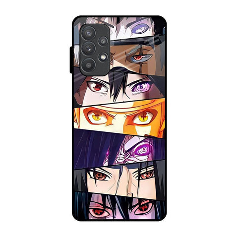 Anime Eyes Glossy Case for Samsung Galaxy A52