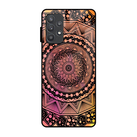Floral Mandala Glossy Case for Samsung Galaxy A52