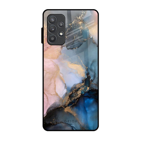 Marble Ink Abstract Glossy Case for Samsung Galaxy A52