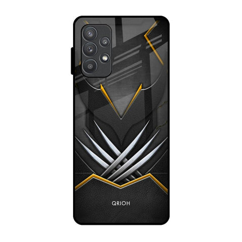Black Warrior Glossy Case for Samsung Galaxy A52