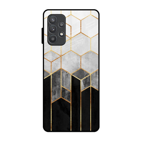 Tricolor Pattern Glossy Case for Samsung Galaxy A52