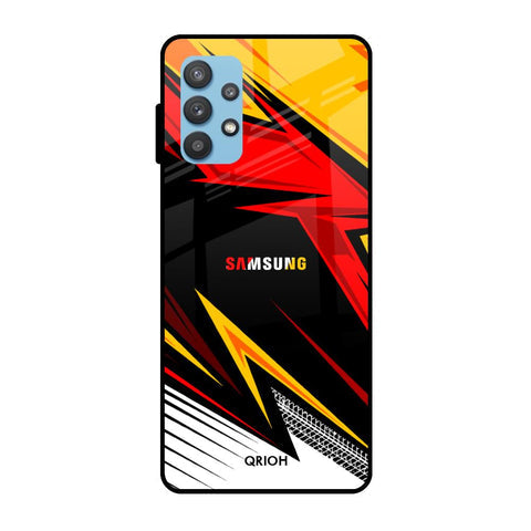 Race Jersey Pattern Glossy Case For Samsung Galaxy A52