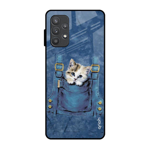 Kitty In Pocket Glossy Case For Samsung Galaxy A72