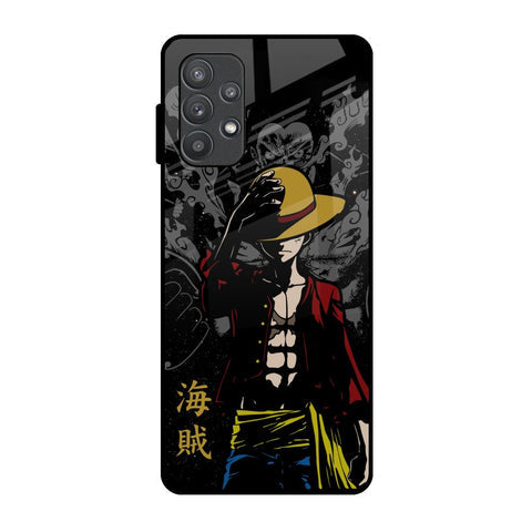 Dark Luffy Glossy Case for Samsung Galaxy A72