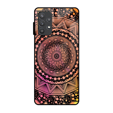 Floral Mandala Glossy Case for Samsung Galaxy A72