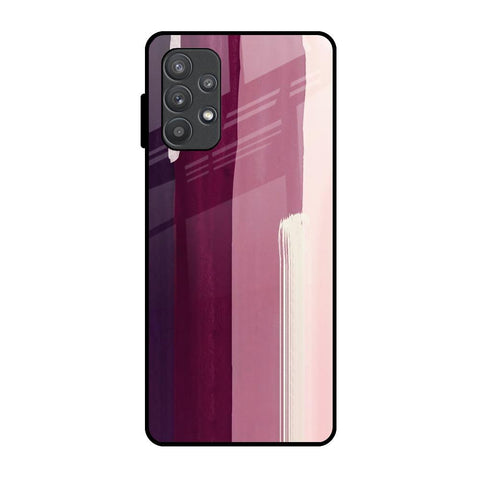 Brush Stroke Art Glossy Case for Samsung Galaxy A72