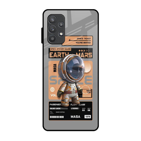 Space Ticket Glossy Case for Samsung Galaxy A72