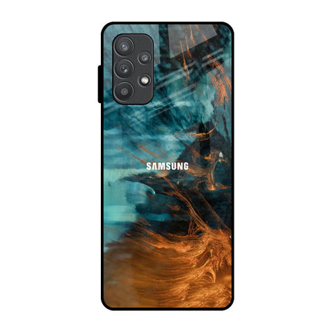 Golden Splash Glossy Case for Samsung Galaxy A72