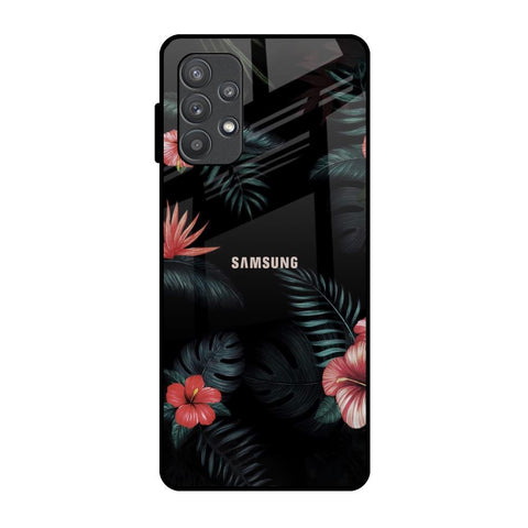 Tropical Art Flower Glossy Case for Samsung Galaxy A72