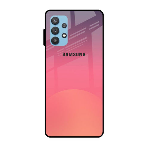 Sunset Orange Glossy Case for Samsung Galaxy A72