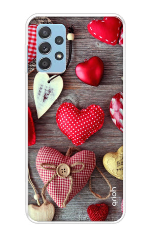 Valentine Hearts Soft Cover for Samsung Galaxy A72