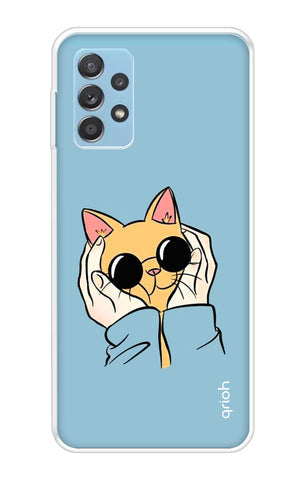 Attitude Cat Soft Cover for Samsung Galaxy A72
