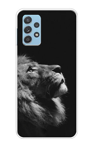 Lion Looking to Sky Soft Cover for Samsung Galaxy A72