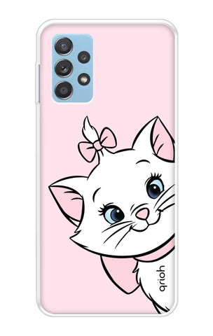 Cute Kitty Soft Cover For Samsung Galaxy A72