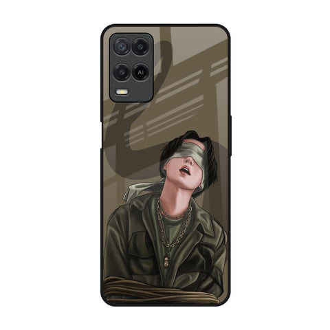 Blind Fold Glossy Case for Realme 8