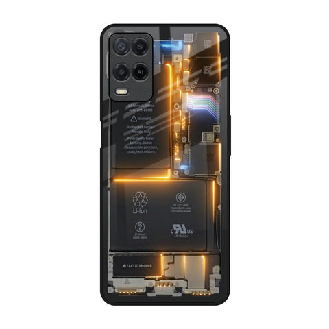 Glow Up Skeleton Glossy Case for Realme 8