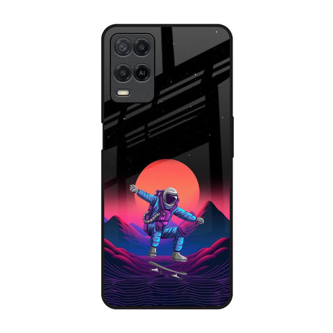 Retro Astronaut Glossy Case for Realme 8