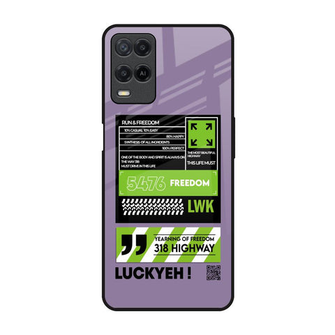 Run & Freedom Glossy Case for Realme 8