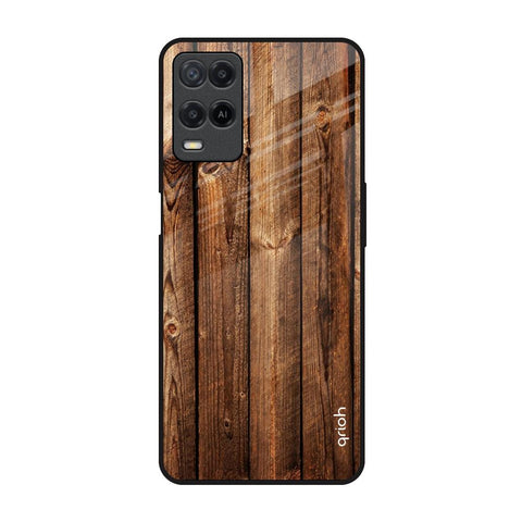 Timber Printed Glossy Case for Realme 8