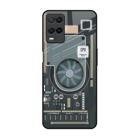 Motherboard Circuit Glossy Case for Realme 8