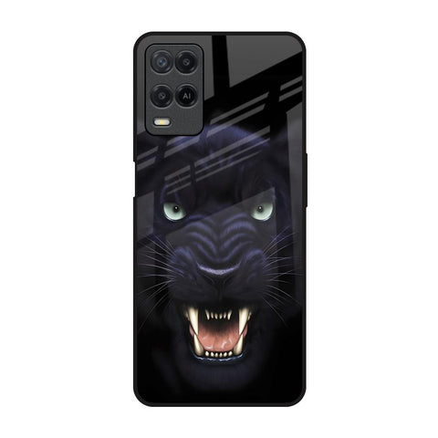 Angry Black Leopard Glossy Case for Realme 8
