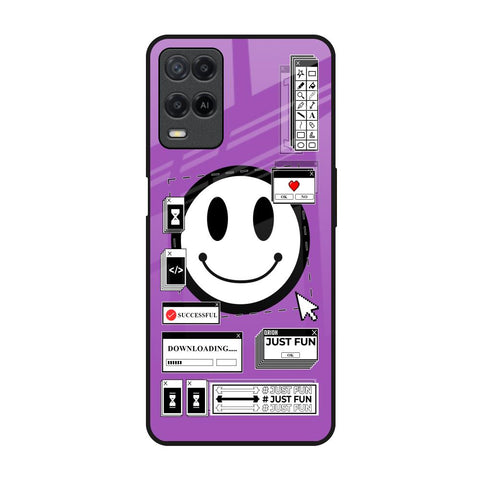 Code with Smile Glossy Case for Realme 8