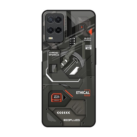 Tech Aesthetics Glossy Case for Realme 8