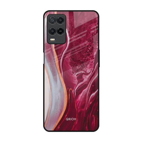 Crimson Ruby Glossy Case for Realme 8