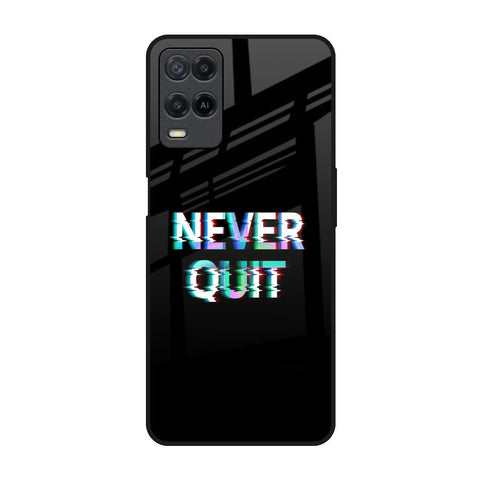 Never Quit Glossy Case For Realme 8