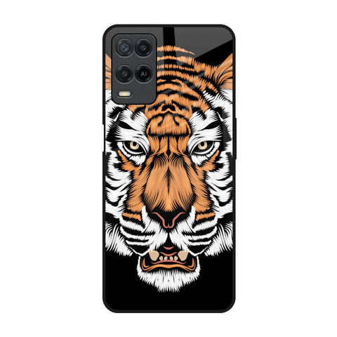Angry Tiger Glossy Case For Realme 8