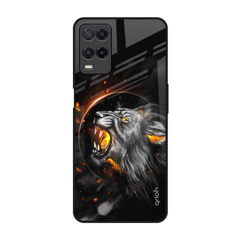 Aggressive Lion Glossy Case for Realme 8