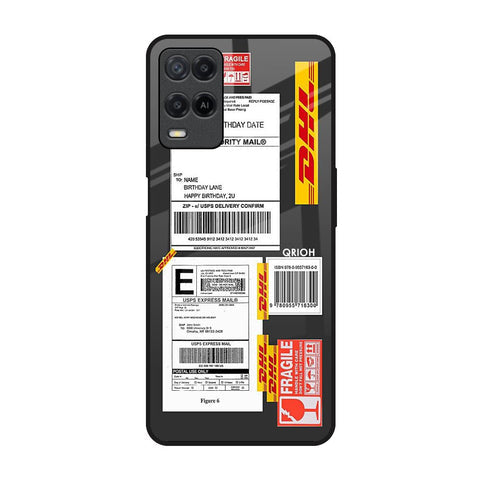 Cool Barcode Label Glossy Case For Realme 8