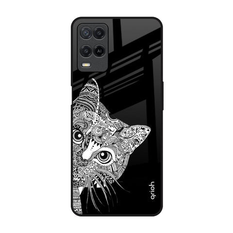 Kitten Mandala Glossy Case for Realme 8