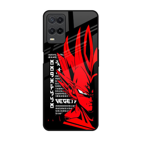 Red Vegeta Glossy Case for Realme 8