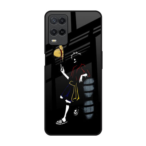 Luffy Line Art Glossy Case for Realme 8