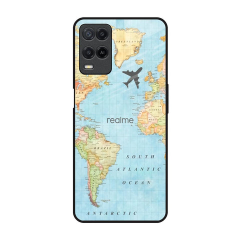 Fly Around The World Glossy Case for Realme 8