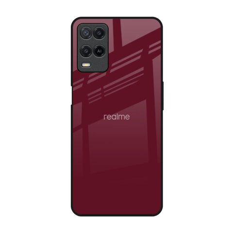 Classic Burgundy Glossy Case for Realme 8