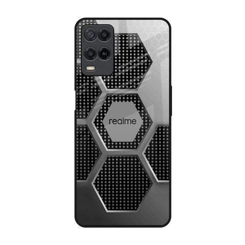 Hexagon Style Glossy Case For Realme 8