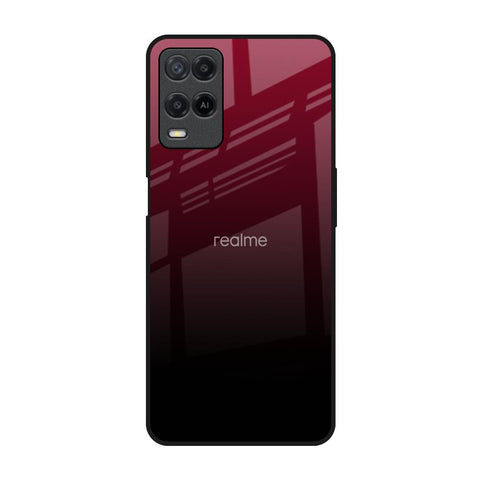 Wine Red Glossy Case For Realme 8