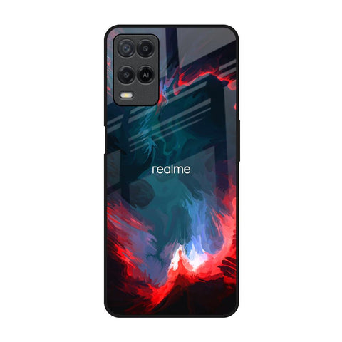 Brush Art Glossy Case For Realme 8