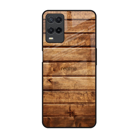 Wooden Planks Glossy Case for Realme 8