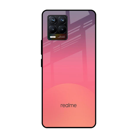 Sunset Orange Glossy Case for Realme 8