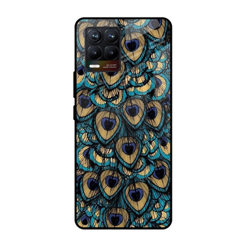 Peacock Feathers Glossy case for Realme 8