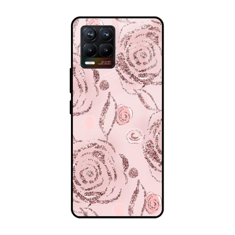 Shimmer Roses Glossy case for Realme 8
