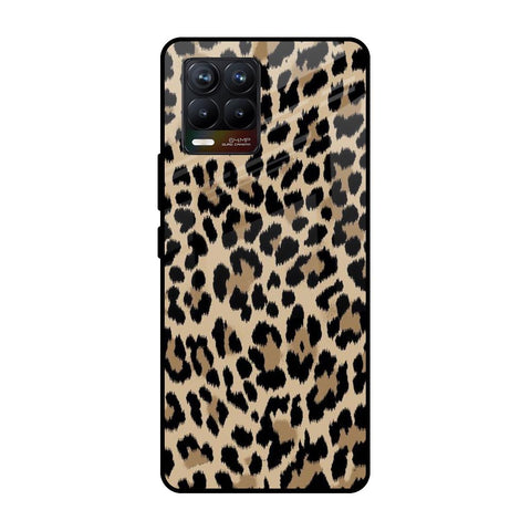Leopard Seamless Glossy Case For Realme 8