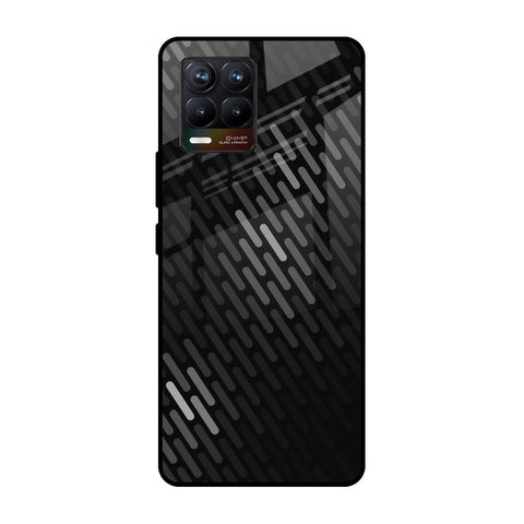 Dark Abstract Pattern Glossy Case For Realme 8