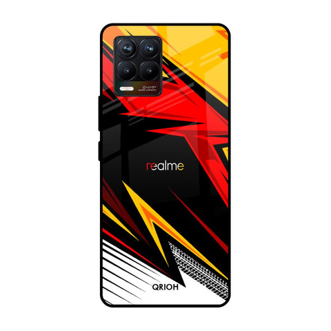 Race Jersey Pattern Glossy Case For Realme 8