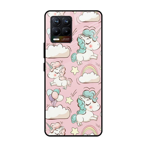 Balloon Unicorn Glossy case for Realme 8