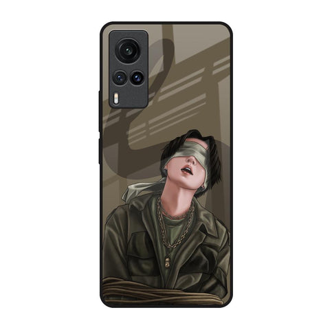Blind Fold Glossy Case for Vivo X60