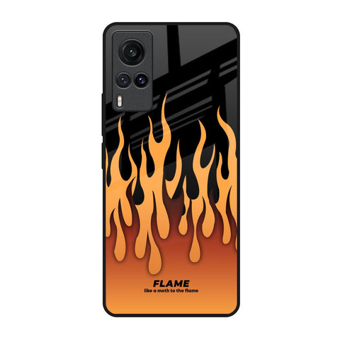Fire Flame Glossy Case for Vivo X60